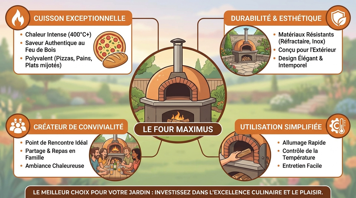Entdecken Sie den Maximus Ofen: Die beste Wahl für Ihren Garten 1 Vergleich der besten Holzbacköfen