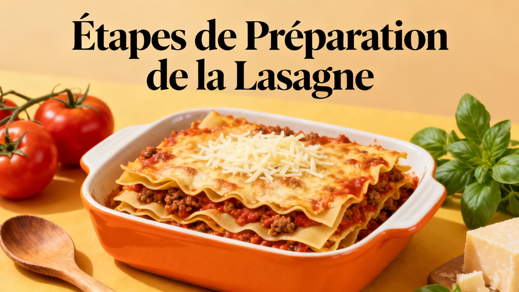 Schritt-für-Schritt-Zubereitung der Lasagne