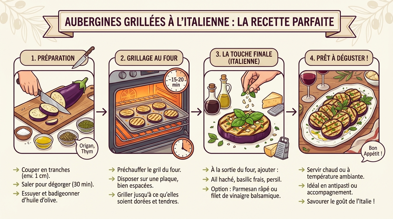 Gegrillte Auberginen aus dem Ofen auf italienische Art: Das perfekte Rezept 1 Tipps für die Zubereitung im Ofen