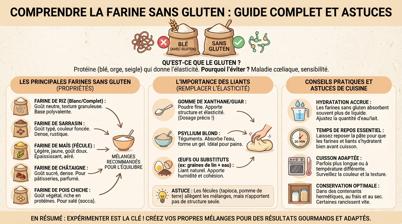 Glutenfreies Mehl verstehen: Vollständiger Leitfaden und Tipps 1 Rezepte mit glutenfreiem Mehl
