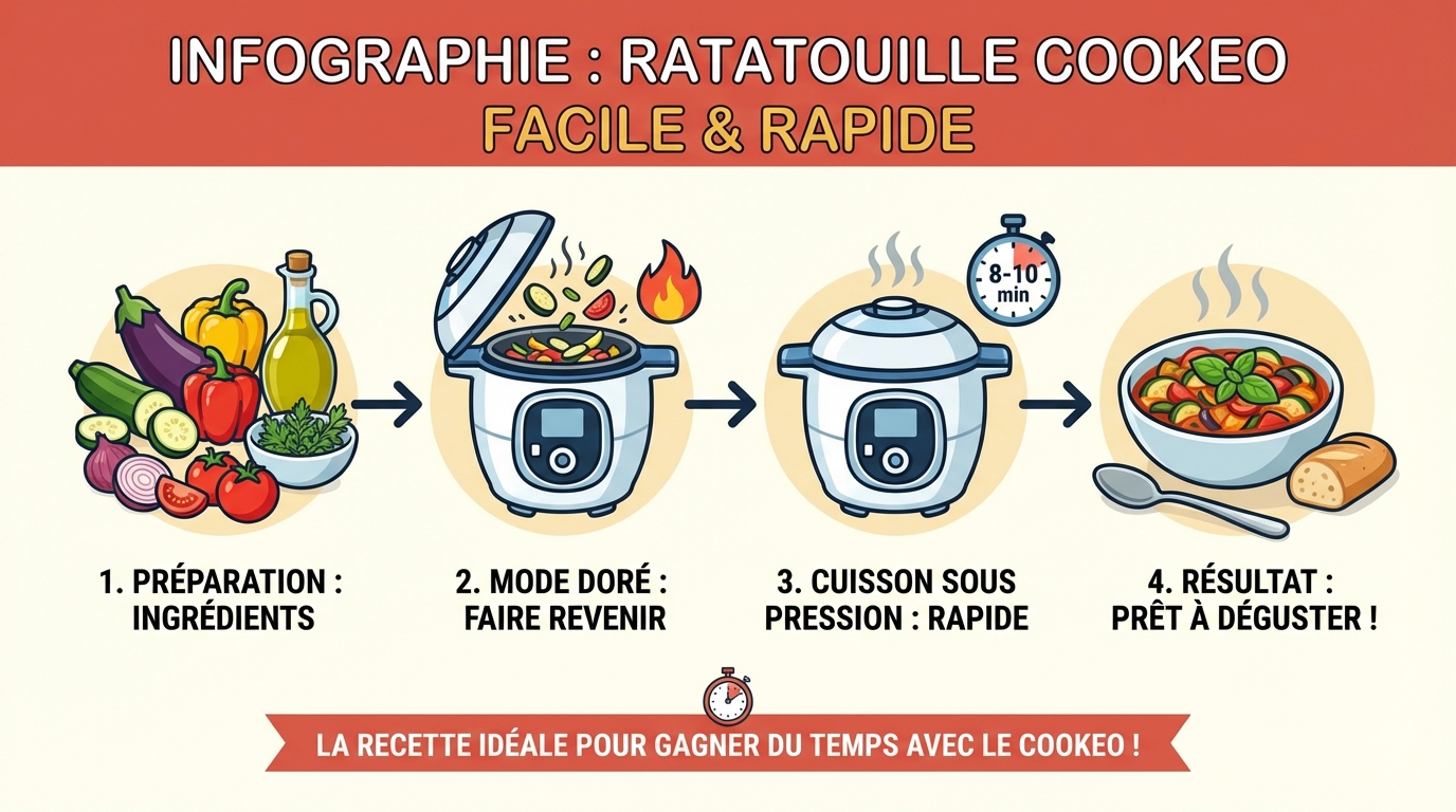 Ratatouille im Cookeo – einfach und schnell zubereitet 1 Zubereitungsschritte