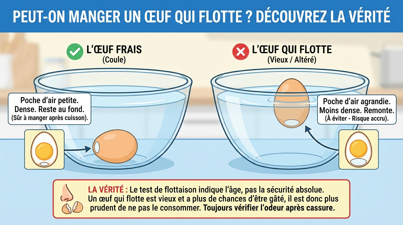 Kann man ein Ei essen, das oben schwimmt? Die Wahrheit über den Wassertest 1 Frischetest für Eier: So testen Sie die Frische