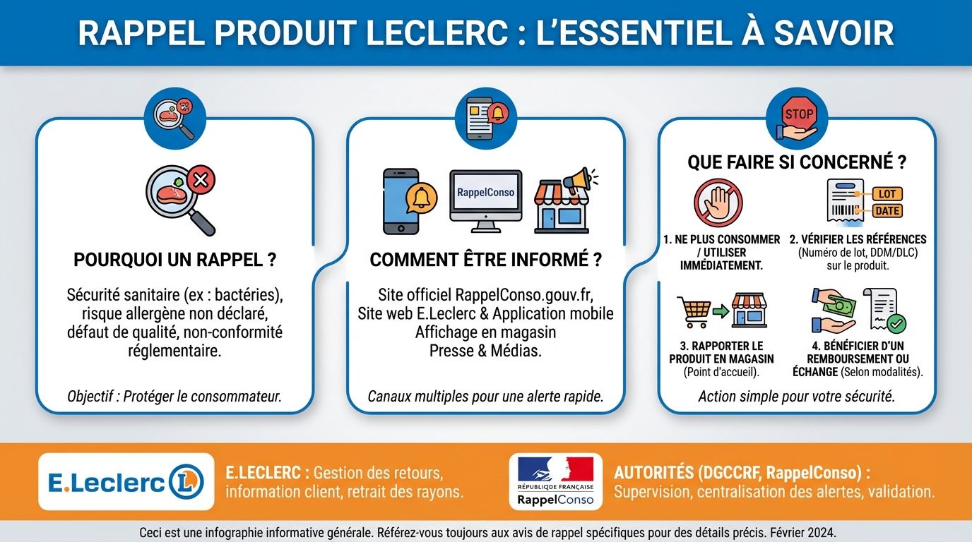 Warum werden Produkte bei Leclerc zurückgerufen?