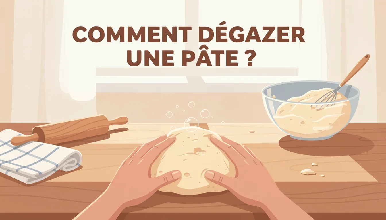 Teig richtig entgasen: Für perfekte Backergebnisse 1 Comment dégazer une pâte ?