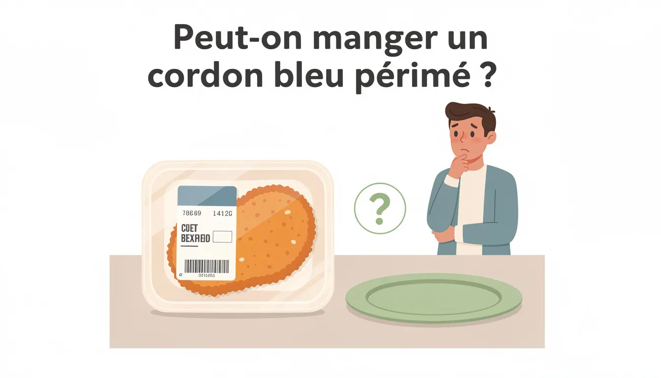 Peut-on manger un cordon bleu périmé ?