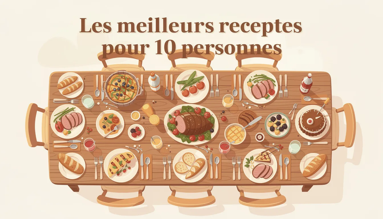 Die besten Rezepte für 10 Personen