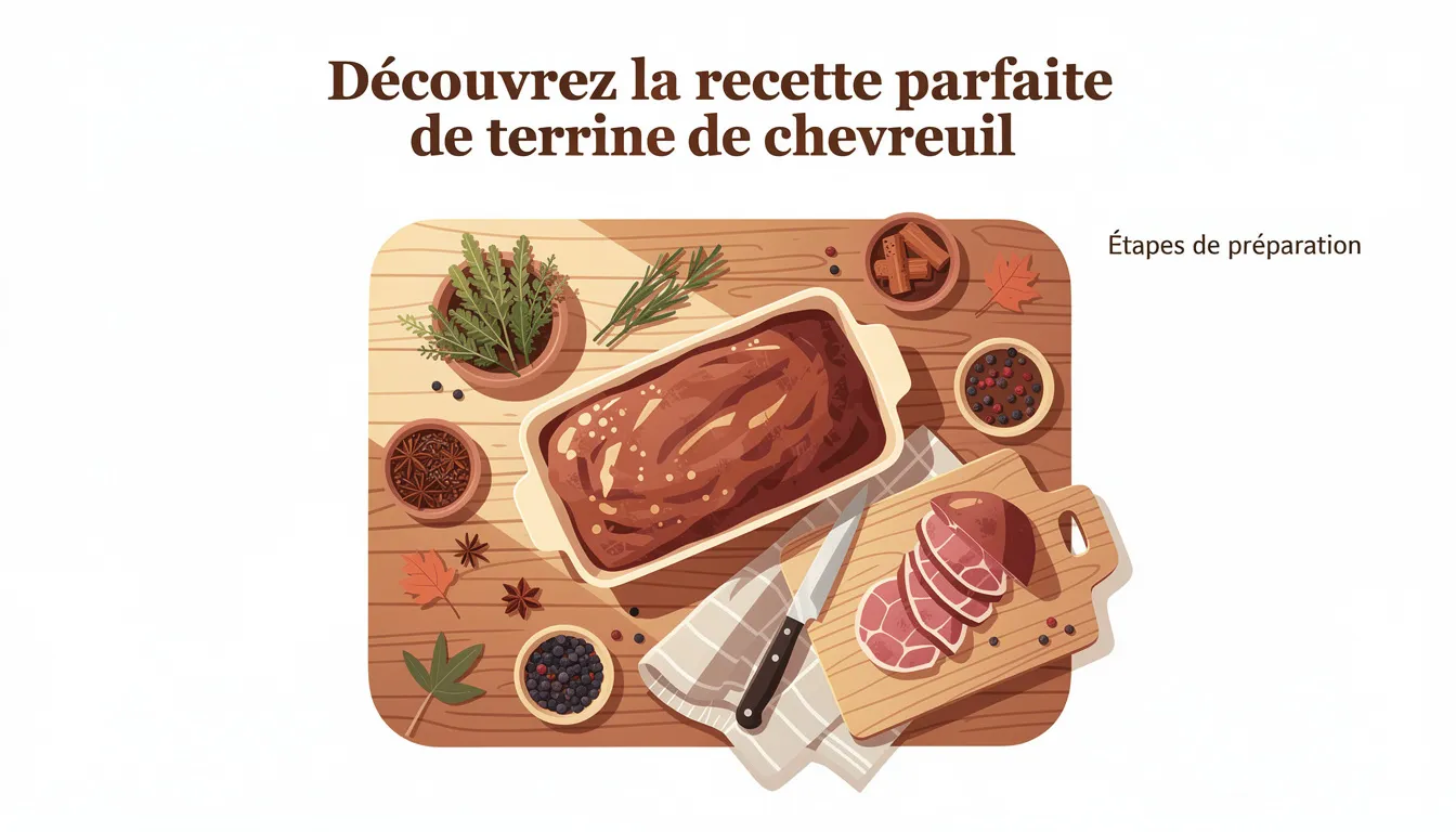 Entdecken Sie das perfekte Rezept für eine feine Rehterrine 1 Zubereitungsschritte
