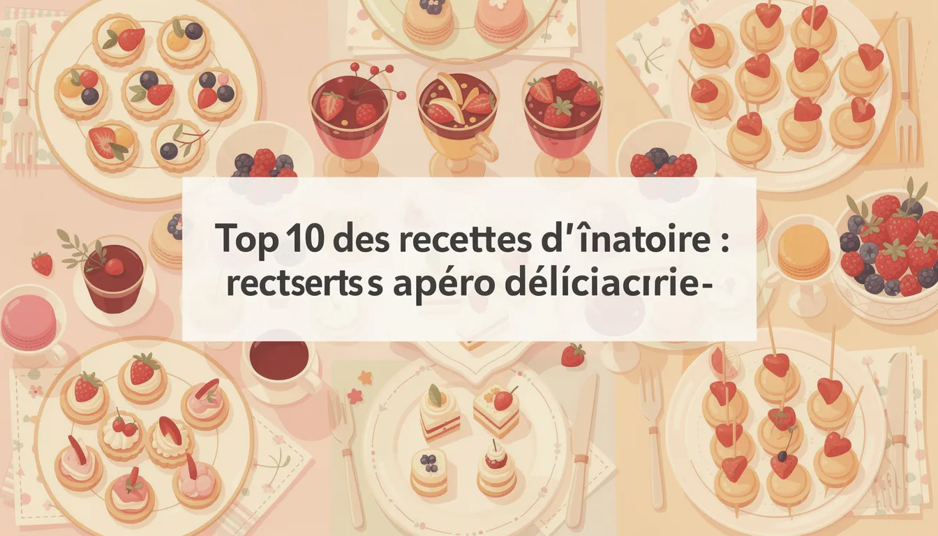 Desserts fürs Fingerfood-Buffet: einfache und köstliche Rezepte 1 Top 10 des recettes de desserts apéro dînatoire
