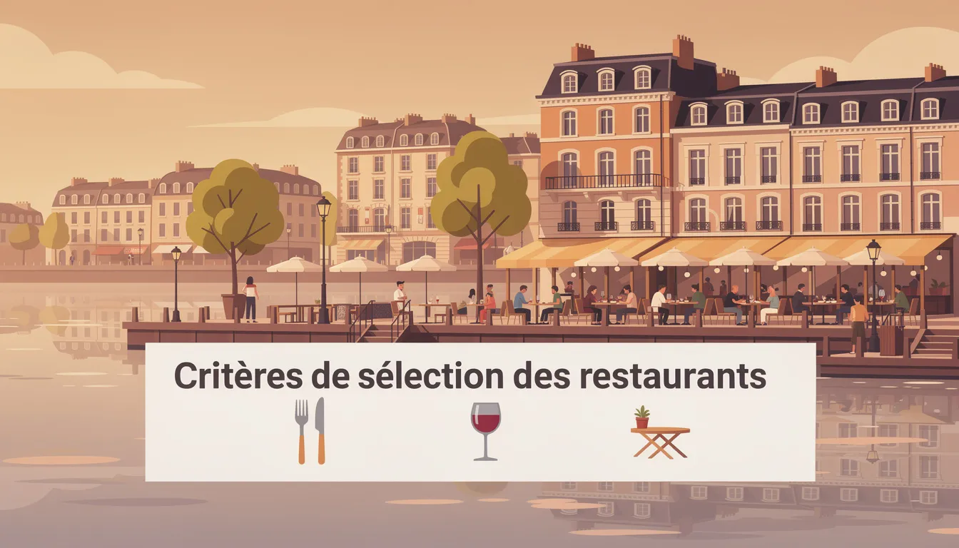 Die besten Restaurants an den Kais von Bordeaux 1 Critères de sélection des restaurants