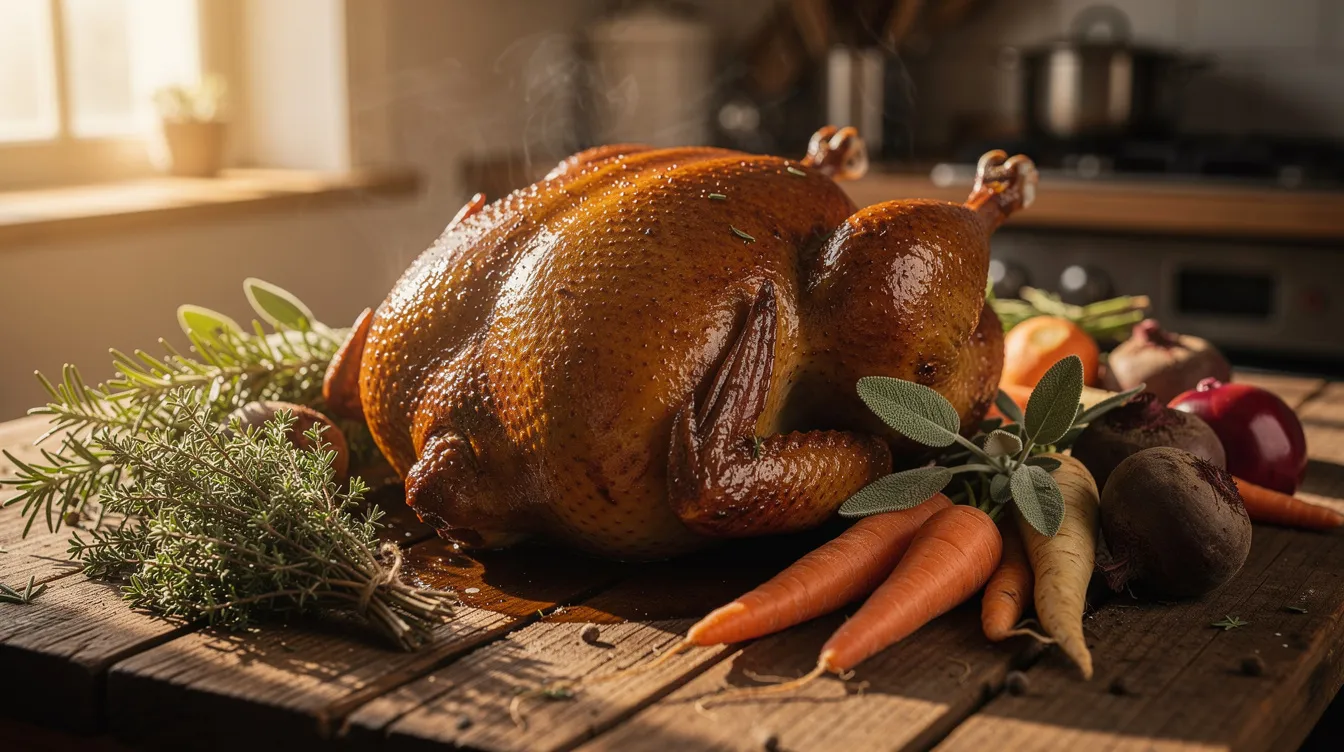 Perlhuhn im Ofen bei Umluft zubereiten: So gelingt es perfekt 1 Garzeit und Temperatur für ein saftiges Perlhuhn
