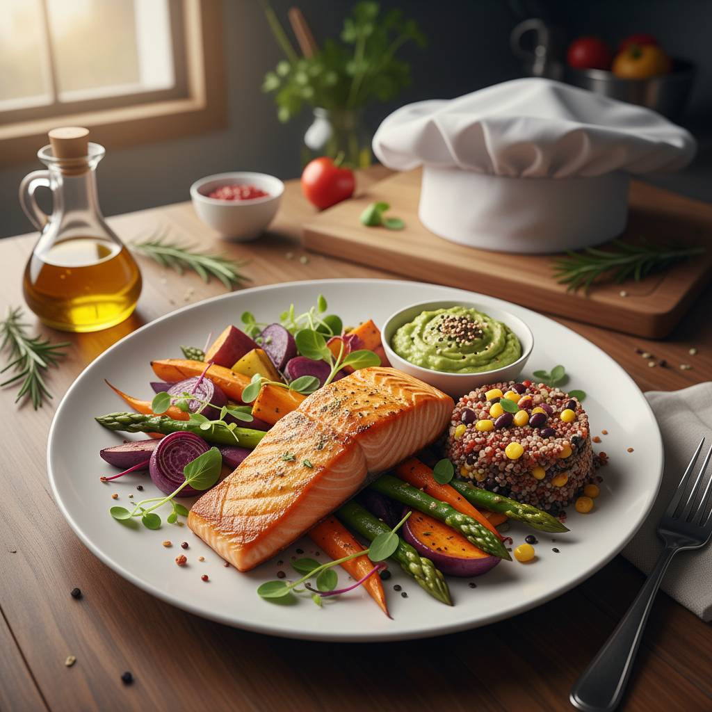 Ernährung im modernen Zeitalter: Der Geheimtipp der Profiköche für optimale Gesundheit 1 Illustration